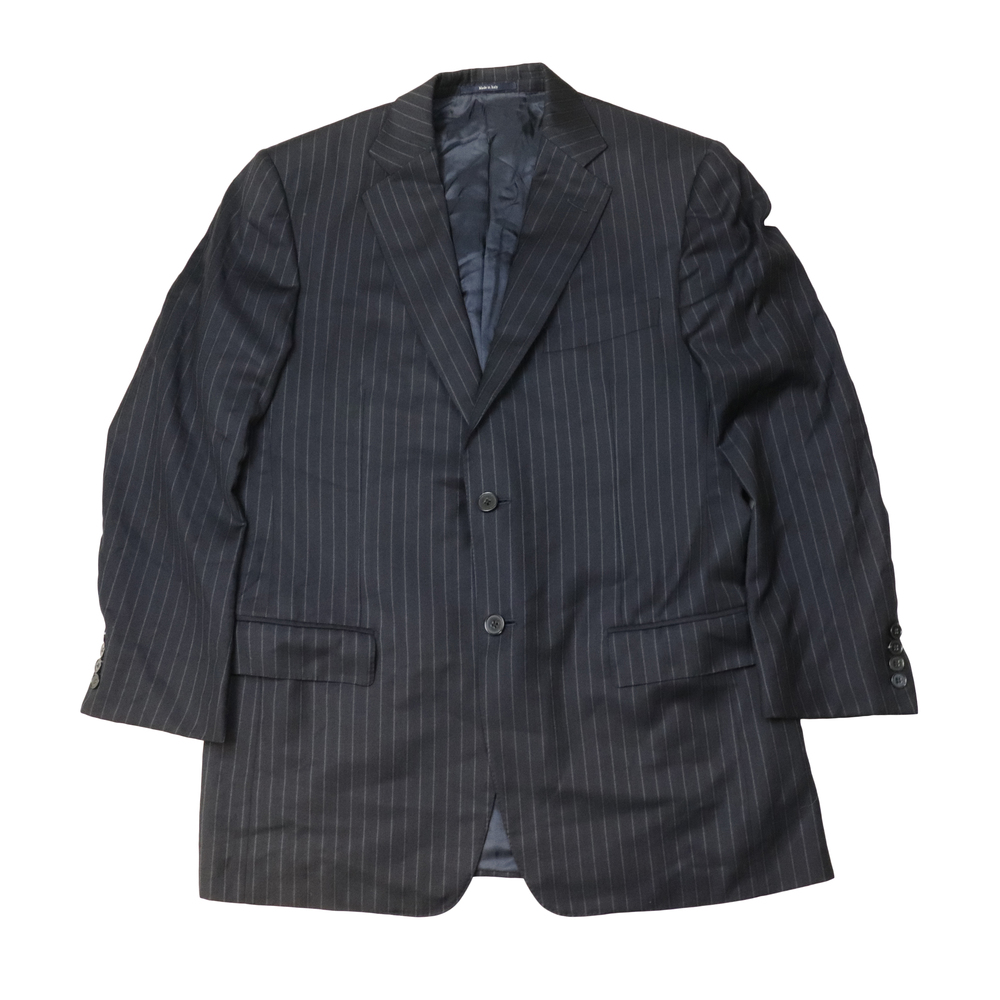 Ermenegildo Zegna Black Stripped Blazer Size N/A